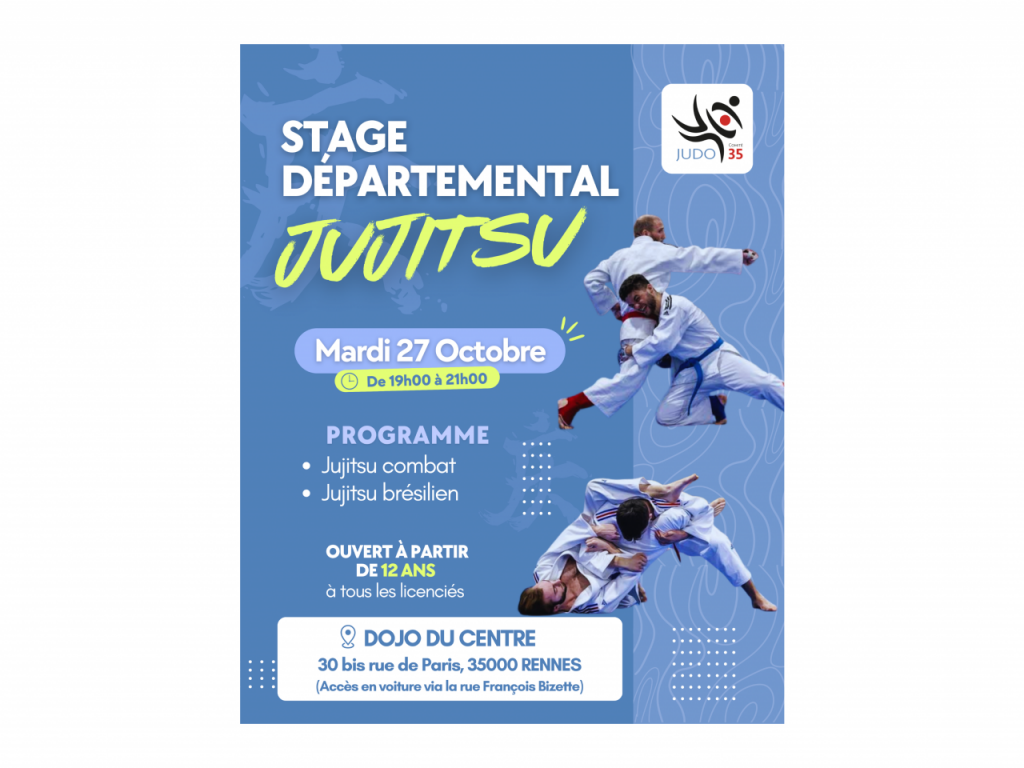 Image de l'actu 'Stage départemental Jujitsu'