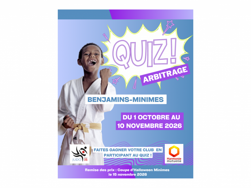 Image de l'actu 'Concours arbitrage Benjamins/Minimes'