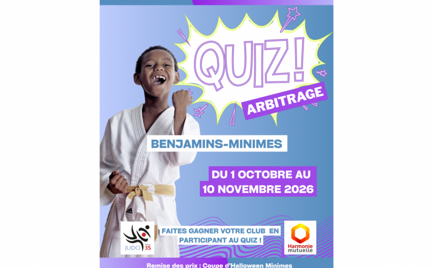 Concours arbitrage Benjamins/Minimes