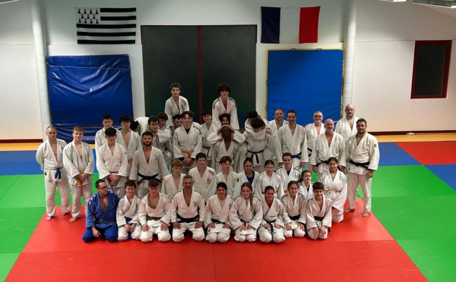 1ère visite de club de 2026 - le président Pascal Baudeloche et le CTF Kilian Collet à Vitré