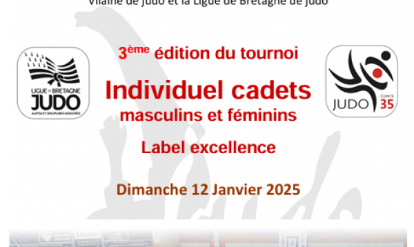 Tournoi Label Excellence Cadet et Label A Minime Cesson-Sévigné